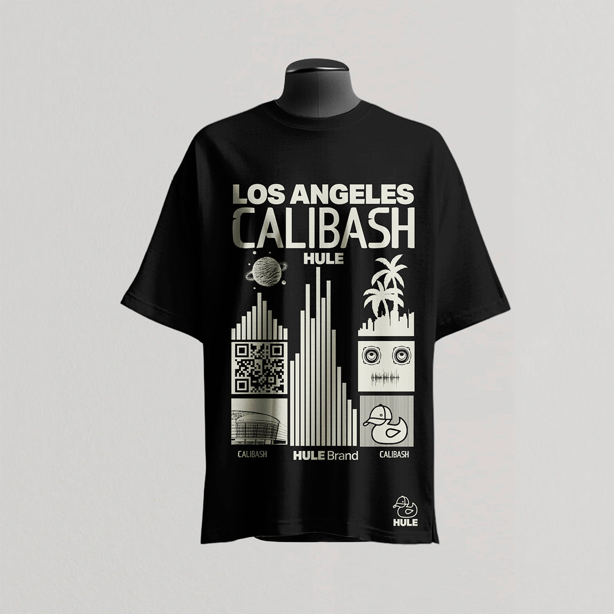 CALIBASH Black Oversized T-Shirt - Official Collectible Merch (pick up at calibash)