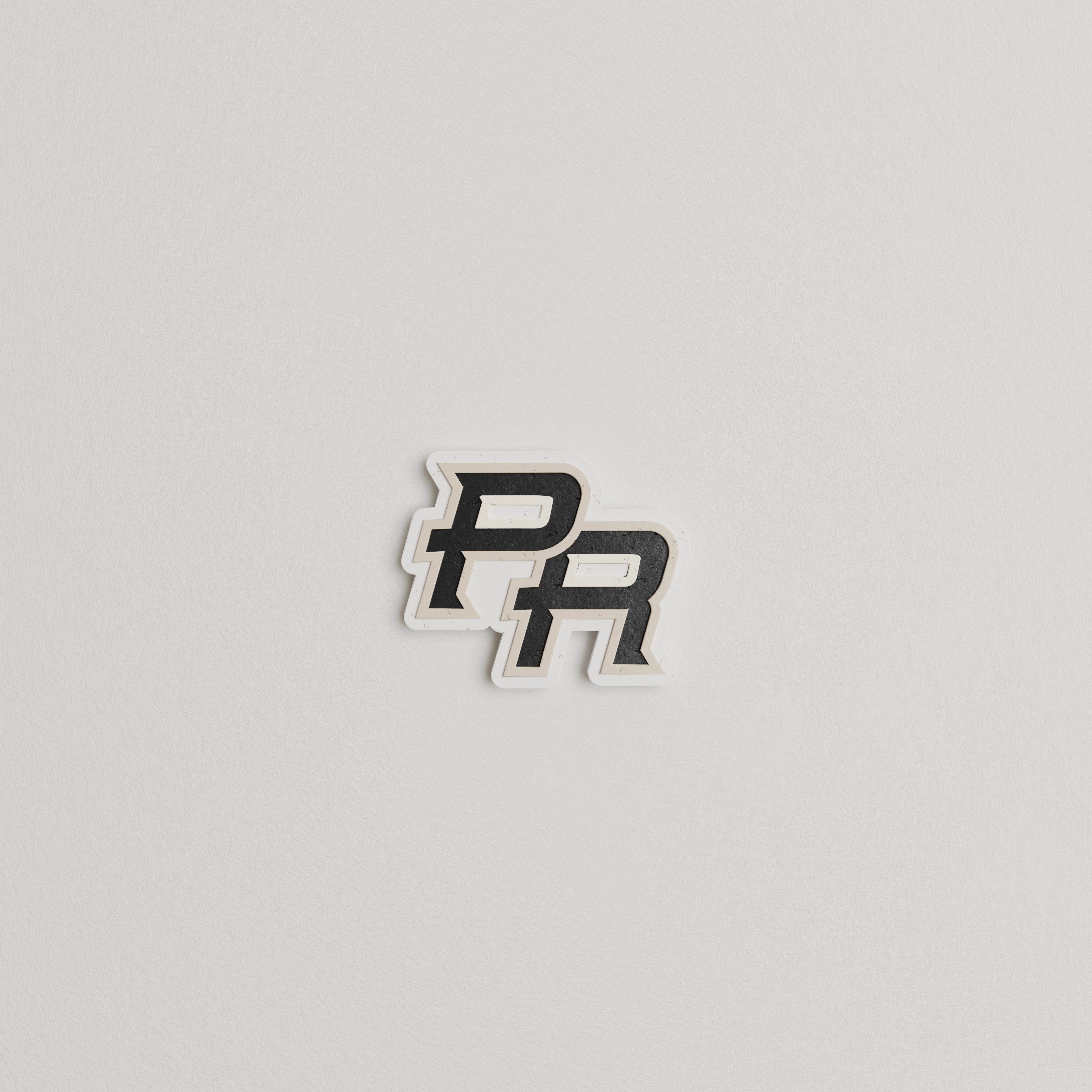 PR Hule Patch (Black and White)