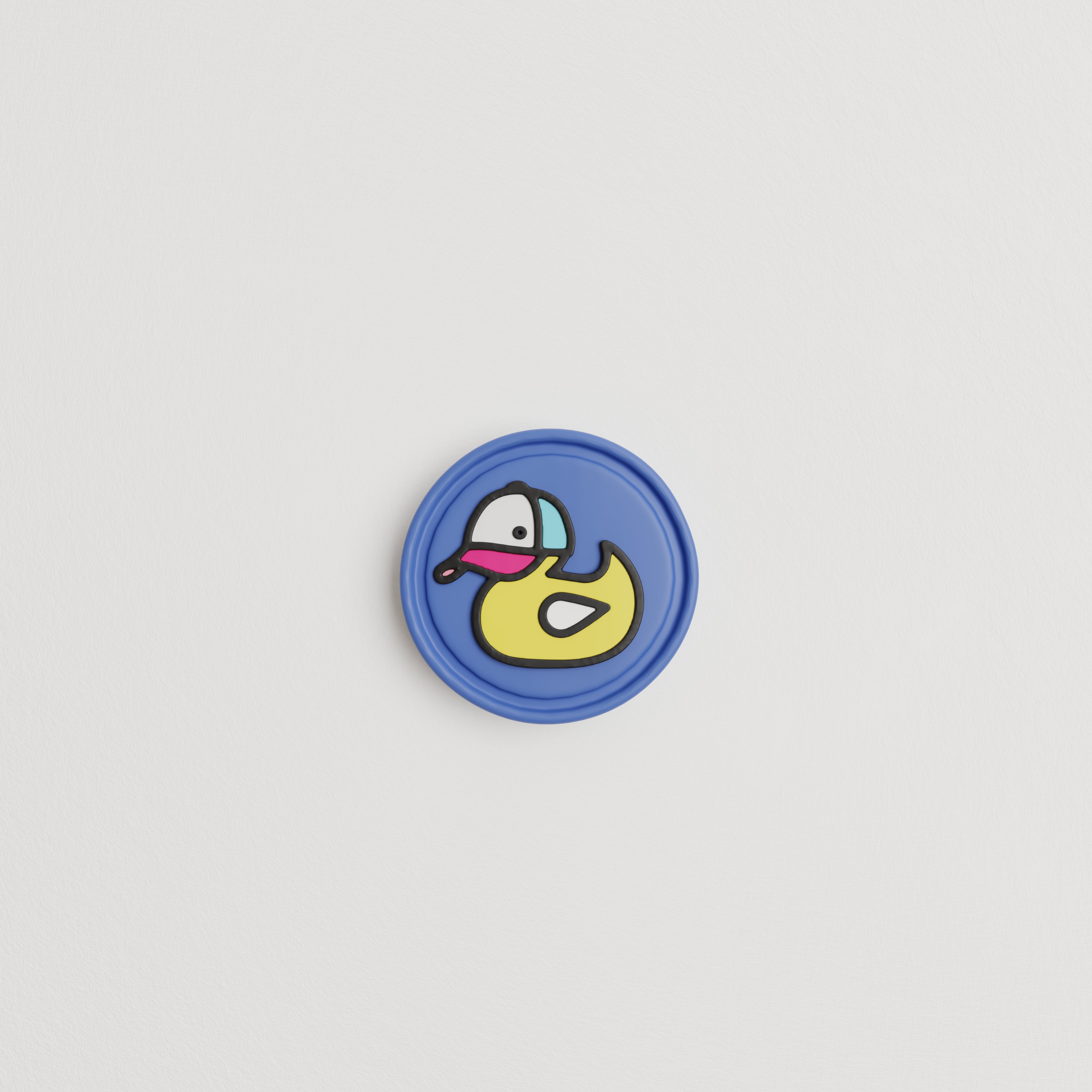 Blue Hule Duck Patch