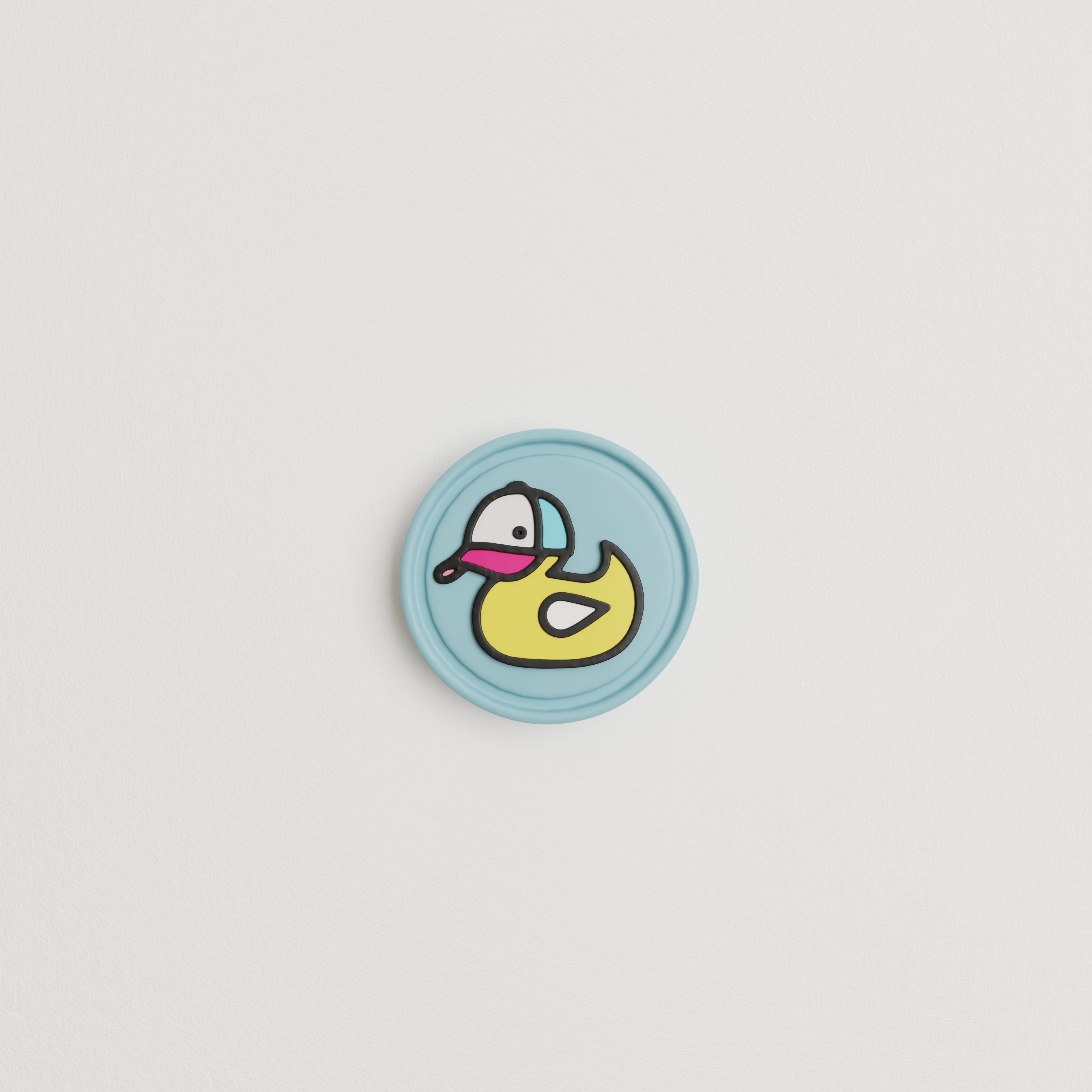 Light Blue Hule Duck Patch