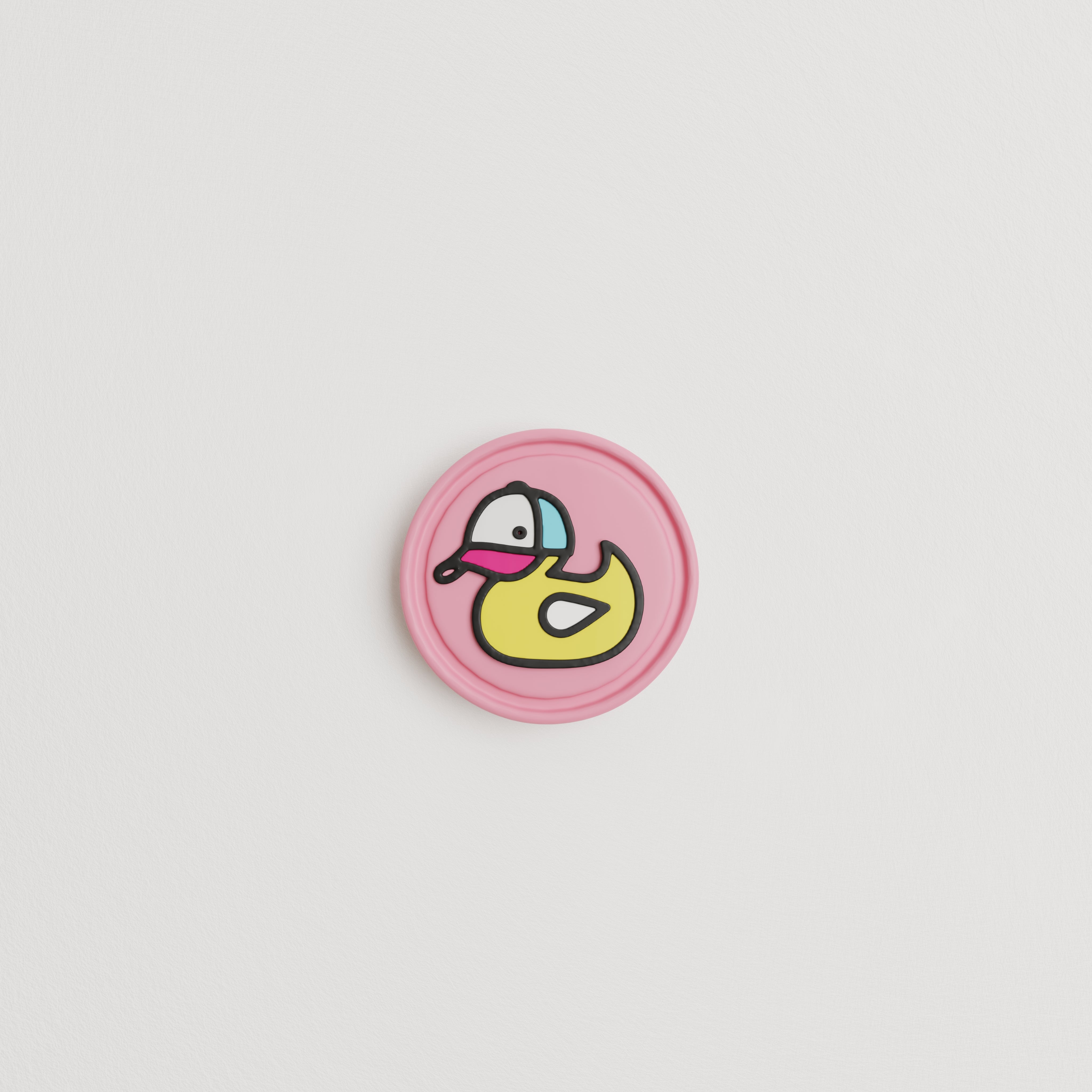 Pink Hule Duck Patch