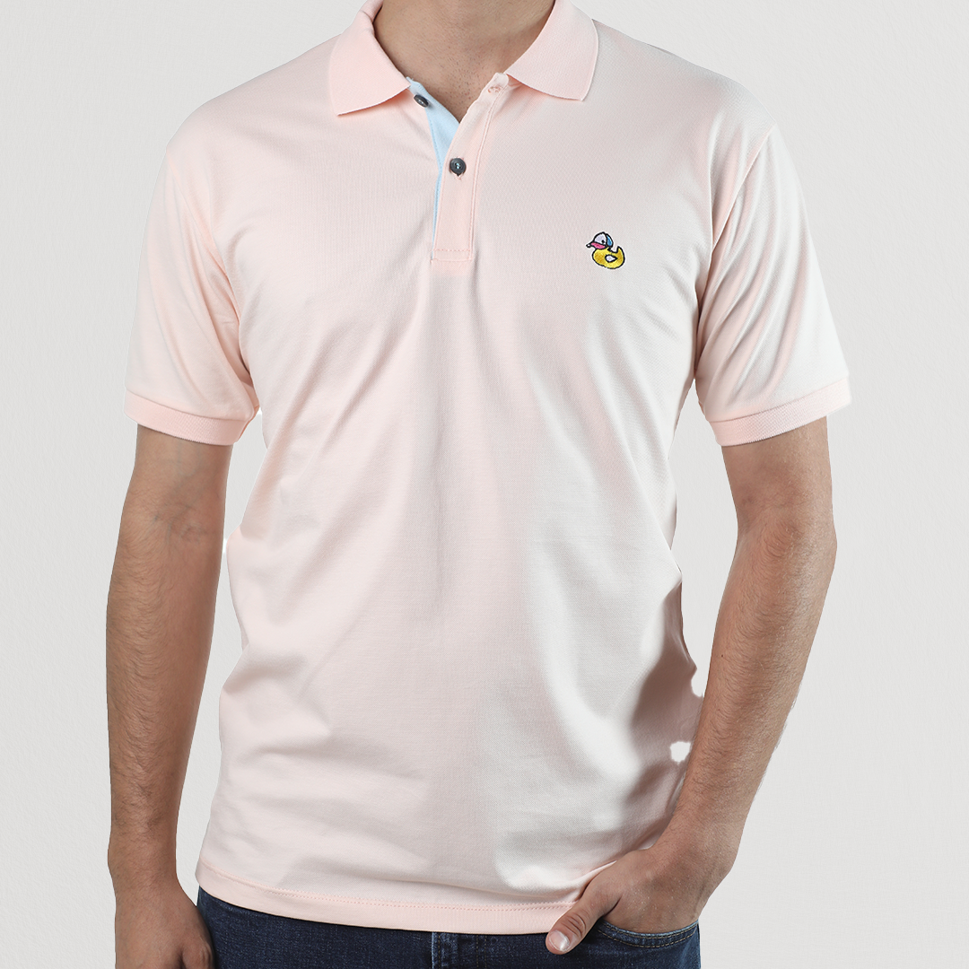 Light Pink Polo Shirt