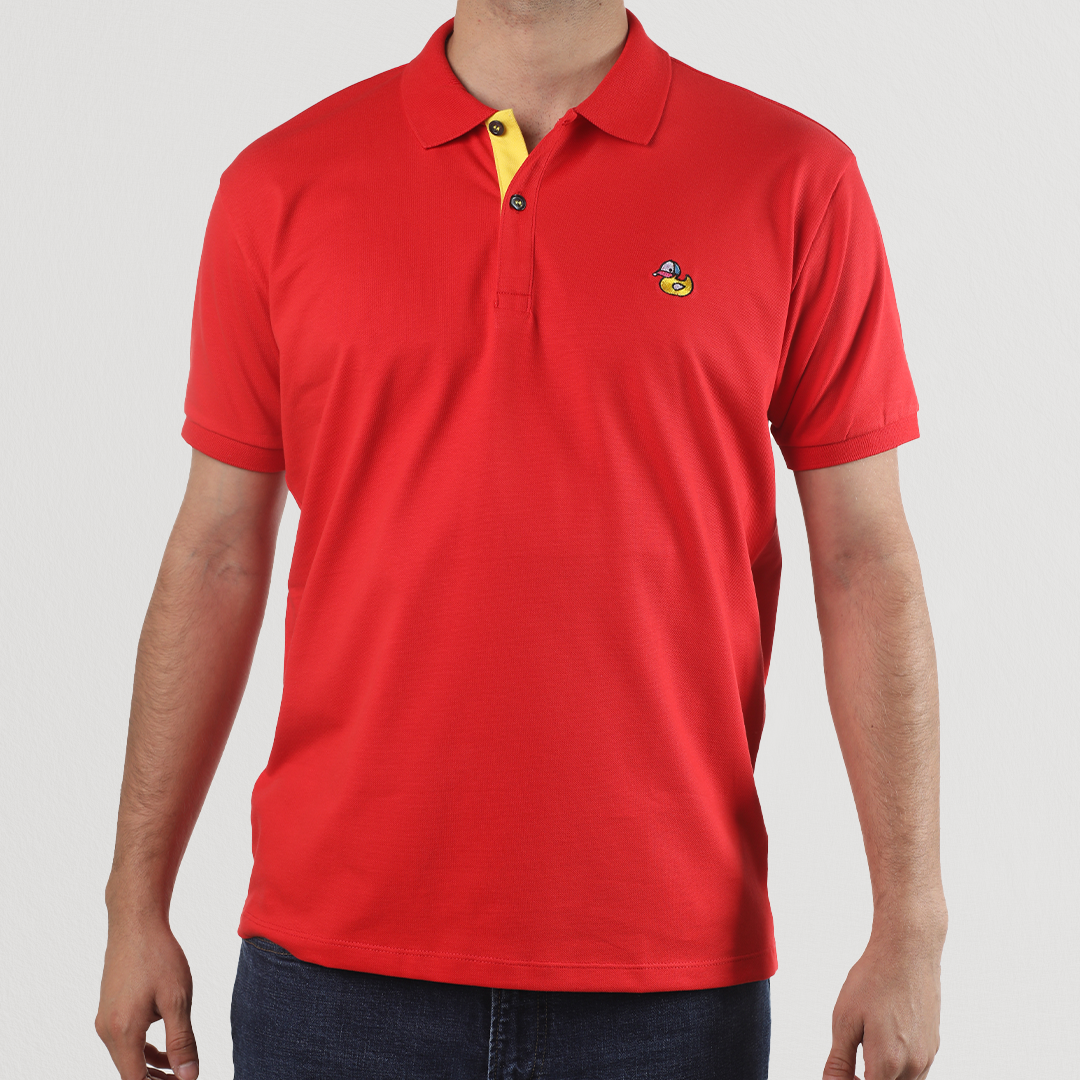 Hule Polo (red orange)